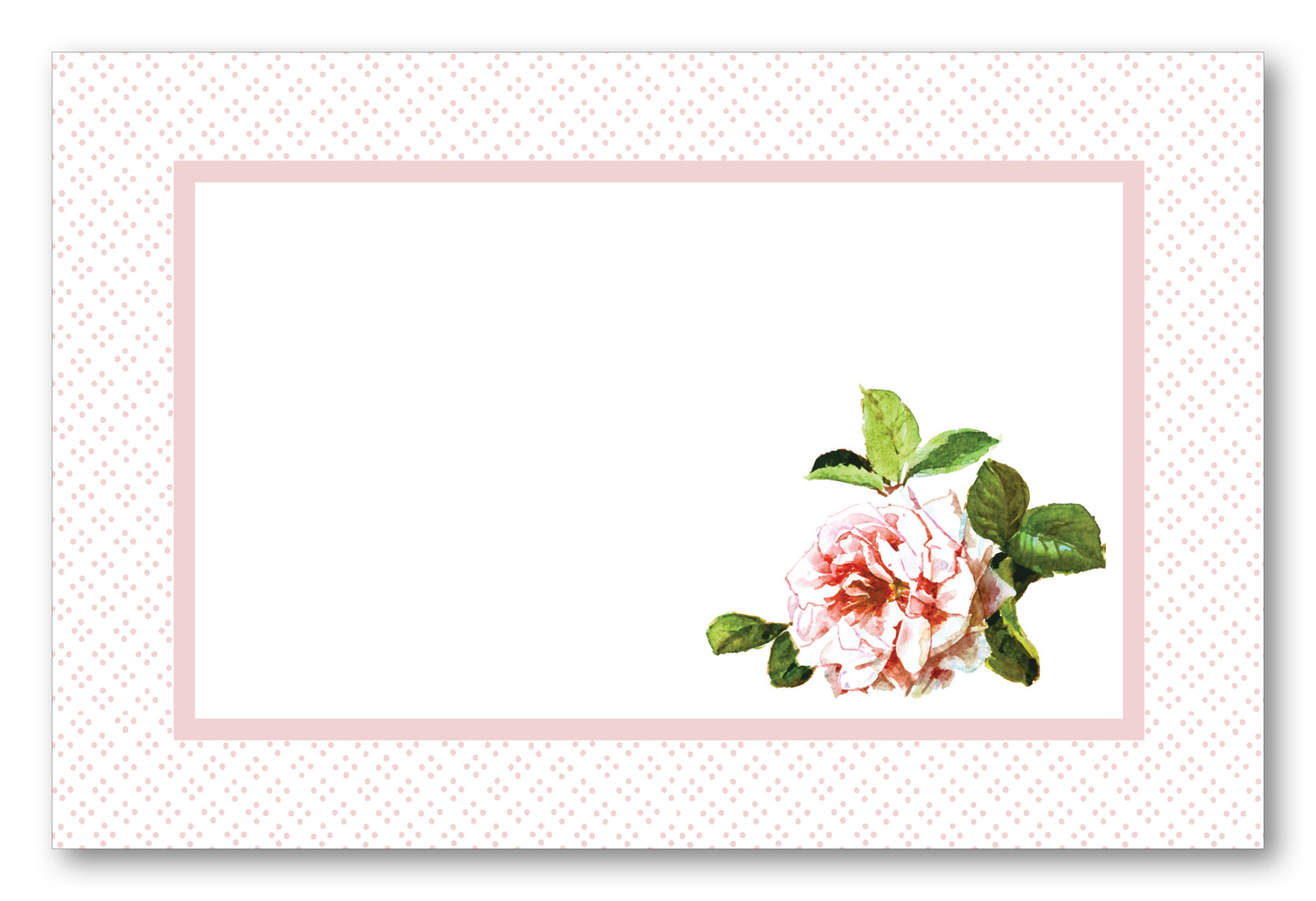 Pink Flower Placemat