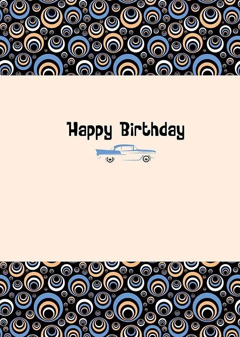 PS01074 Birthday Card