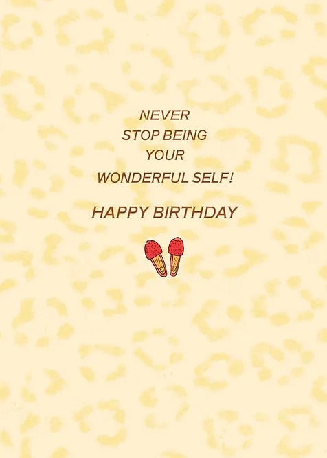 PS01126 Birthday Card with Bookmark