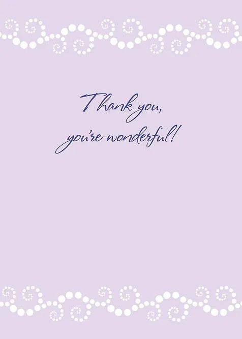 PS04010 Thank You Card