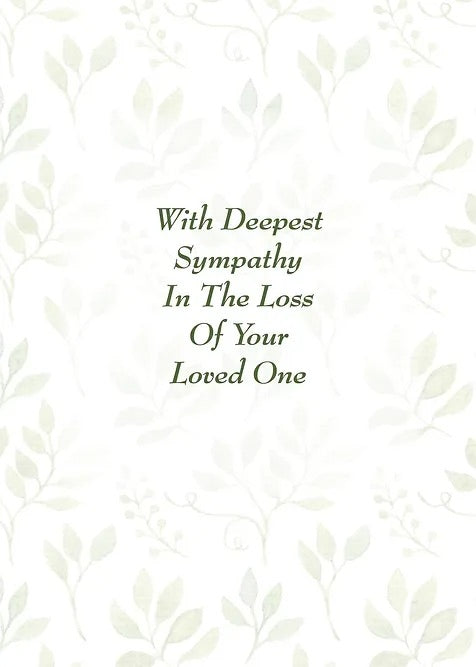 PS10005 Sympathy Card