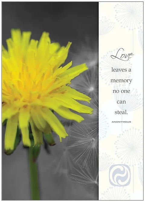 PS10010 Sympathy Card with Bookmark