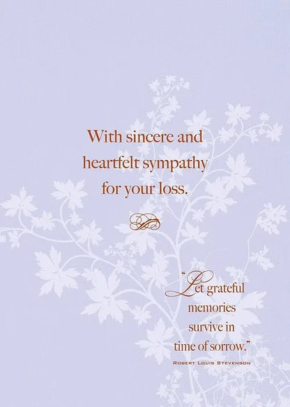 PS10023 Sympathy Card