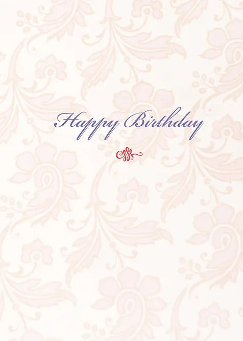 PS13025 Birthday Card with Bookmark