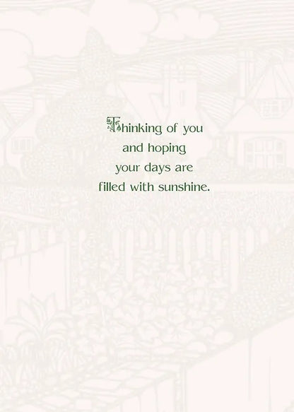 PS15002 Thinking of You Card with Bookmark