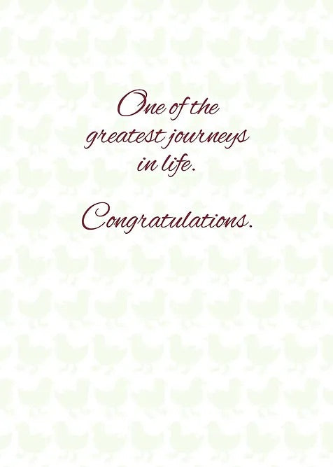 PS16050 Congratulations Baby Card