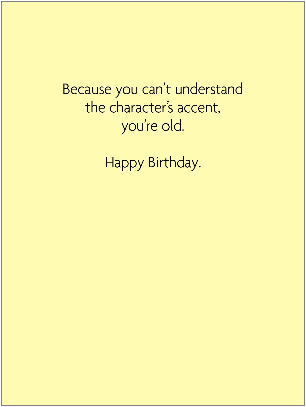 RPX0769 Birthday Card
