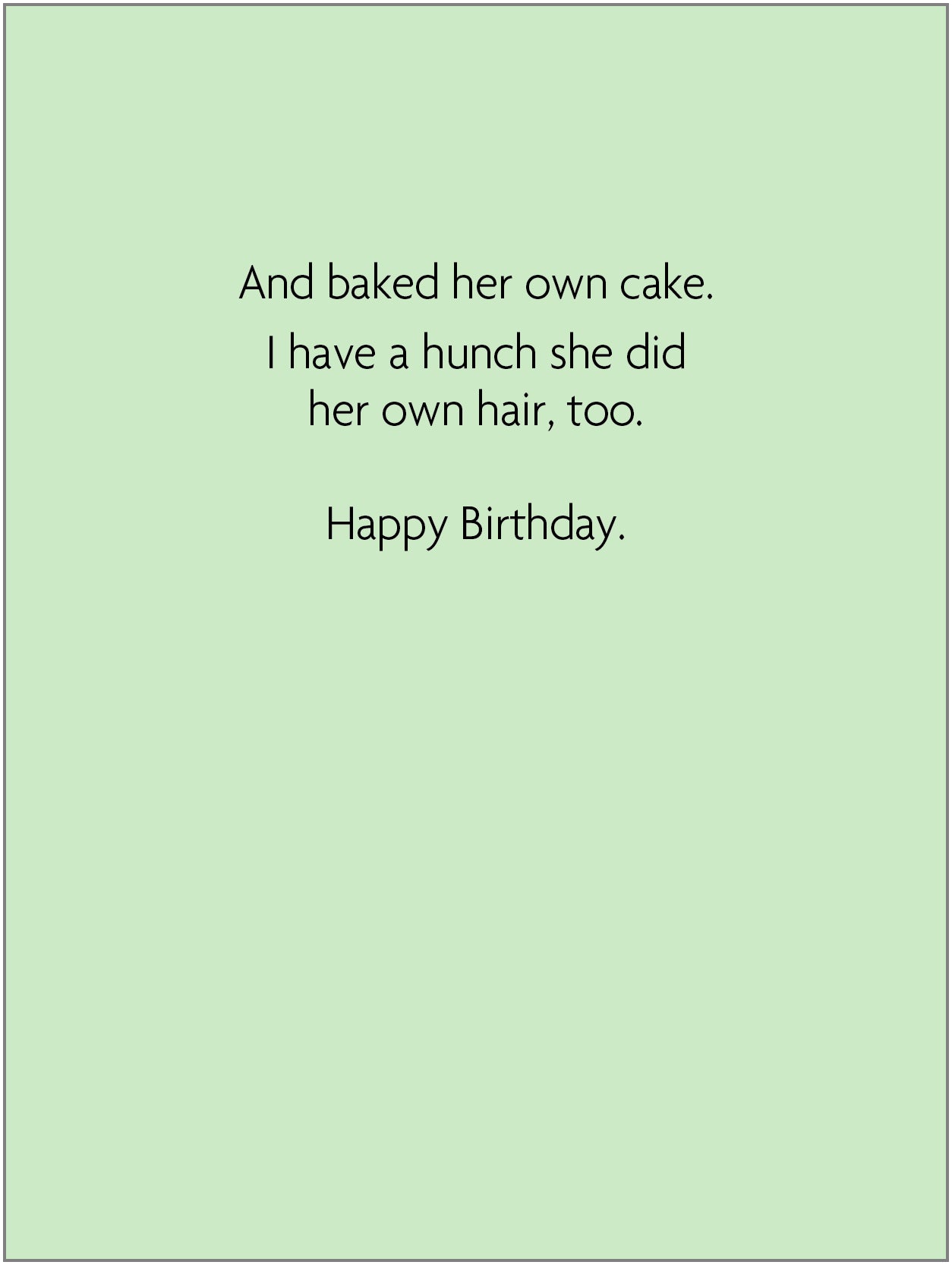 RPX0857 Birthday Card