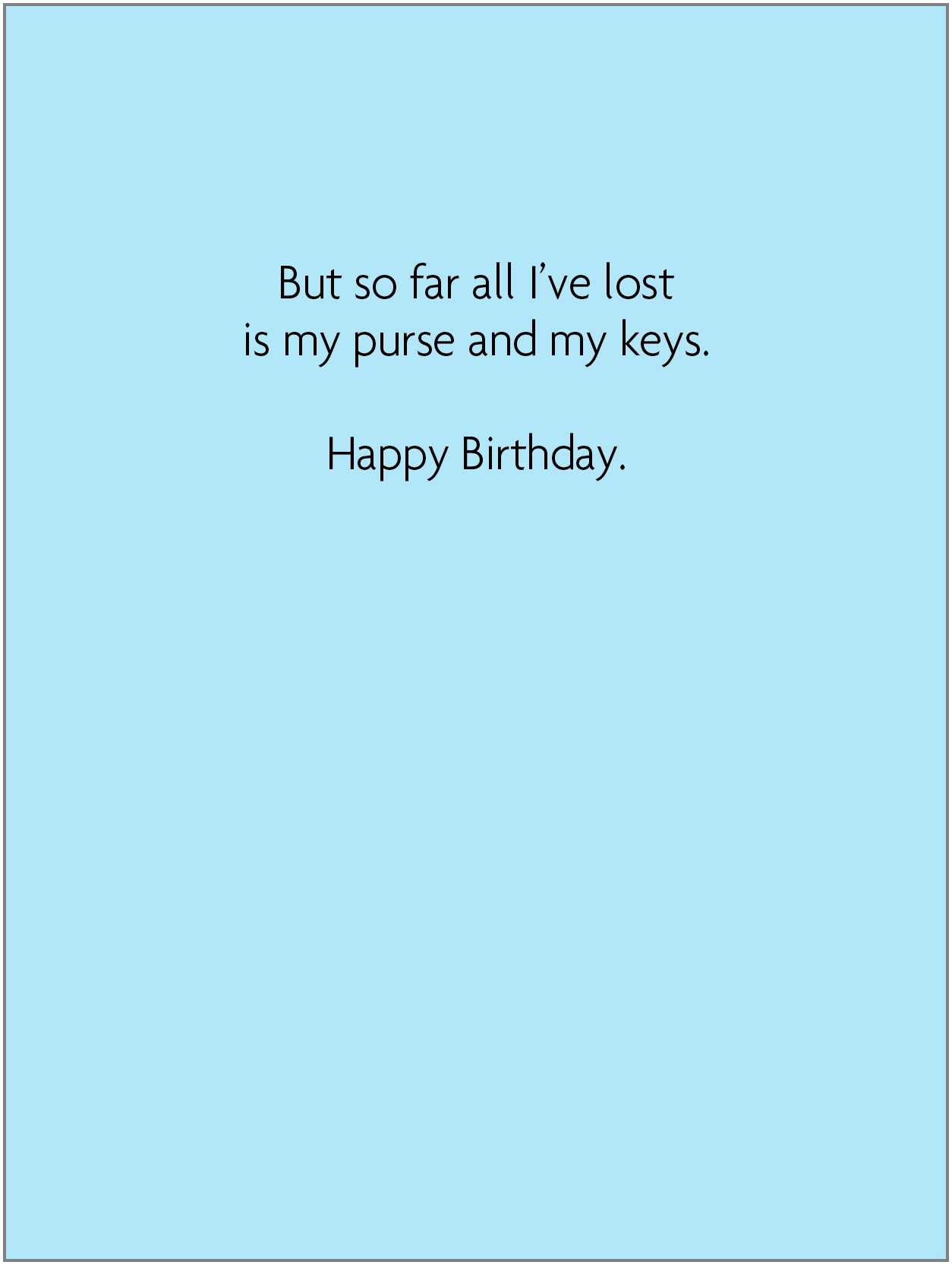 RPX1084 Birthday Card