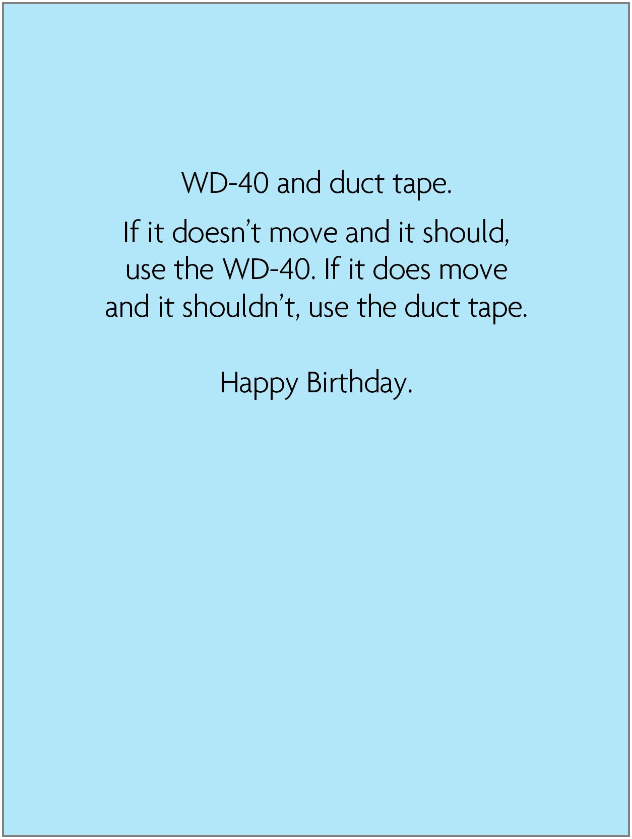 RPX1377 Birthday Card