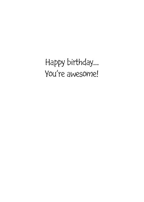 RU111 Birthday Card RU111 Birthday Card