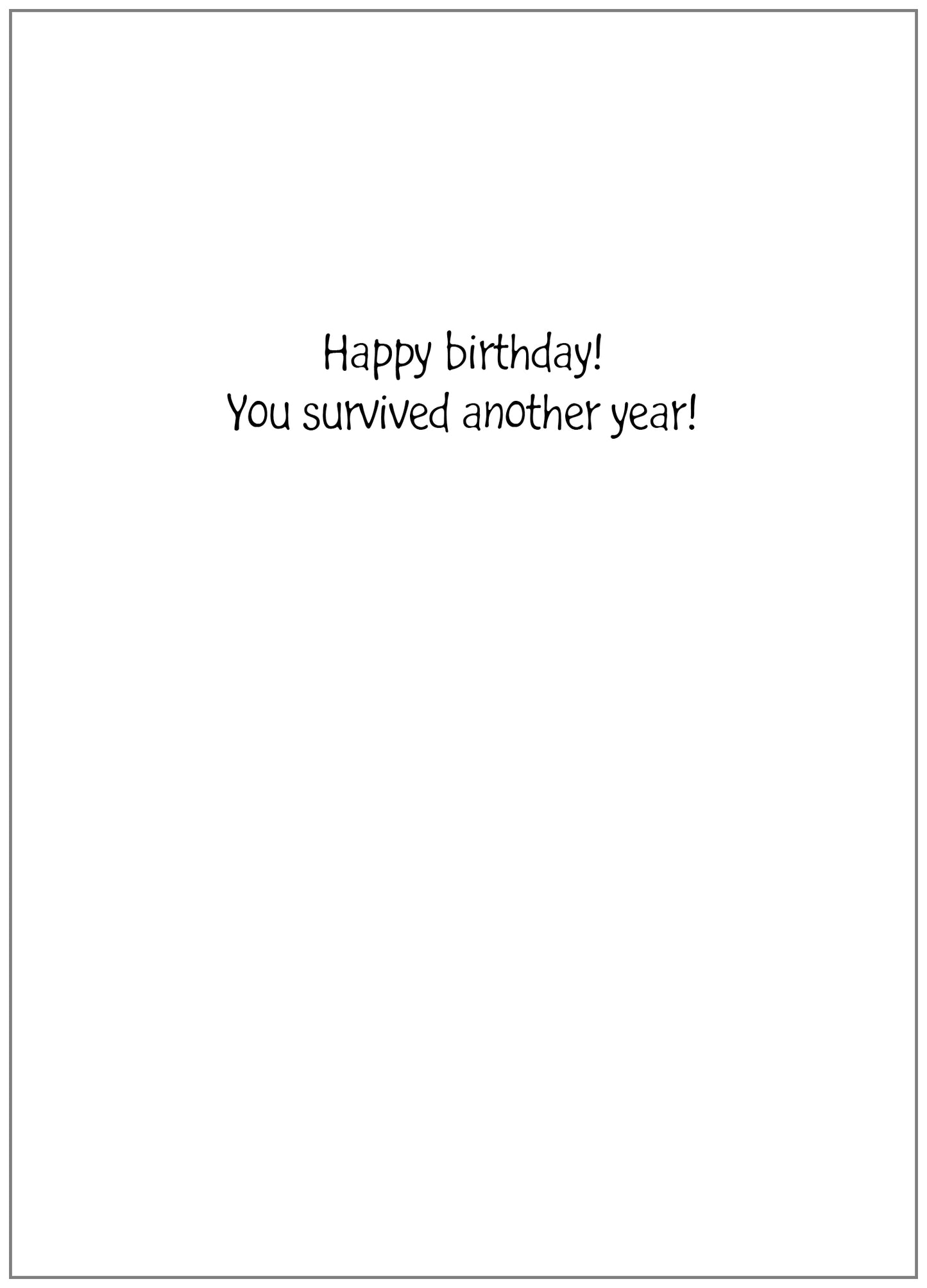 RU158 Birthday Card