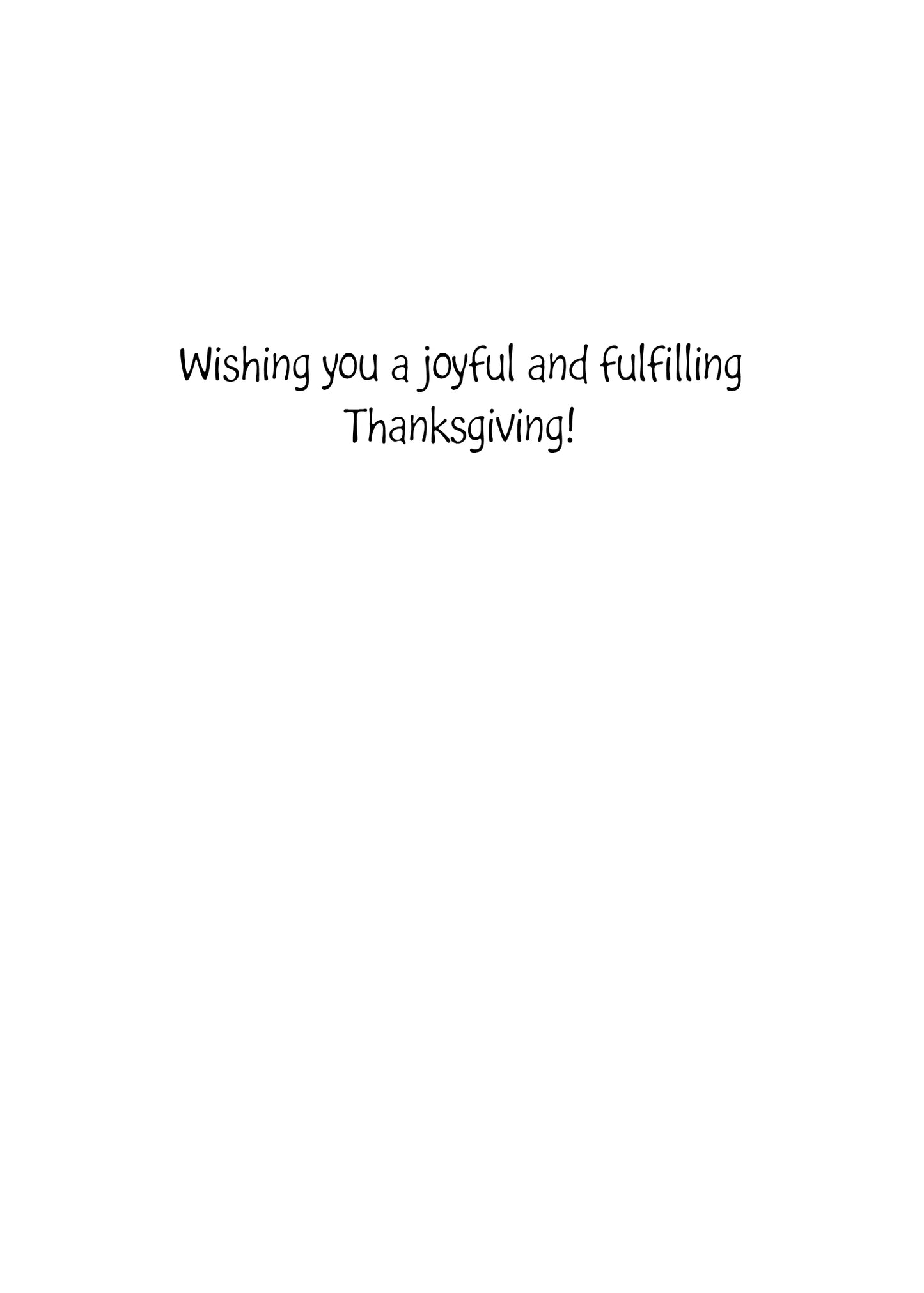 RUSBX081 Thanksgiving Card Boxed