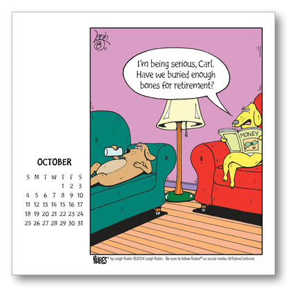 2026 Rubes® Best-Seller Classics Desk Calendar