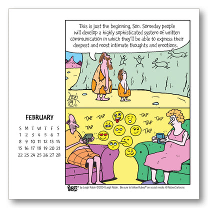 2026 Rubes® Best-Seller Classics Desk Calendar