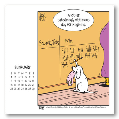 2026 Rubes® Dog Desk Calendar