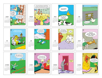 2026 Rubes® Best-Seller Classics Desk Calendar