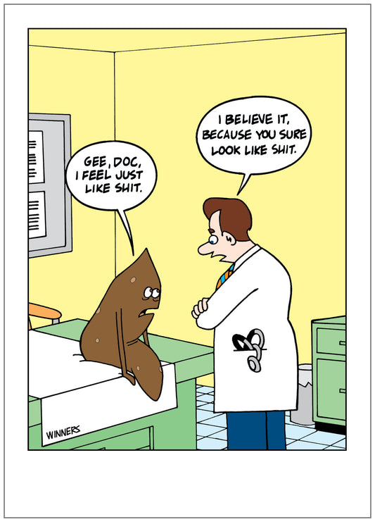 SA6135 Get Well Card