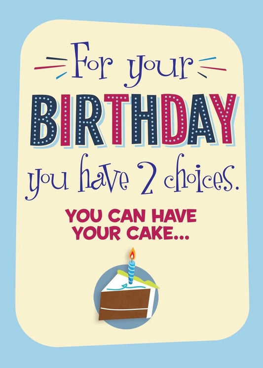 SA6676 Birthday Card