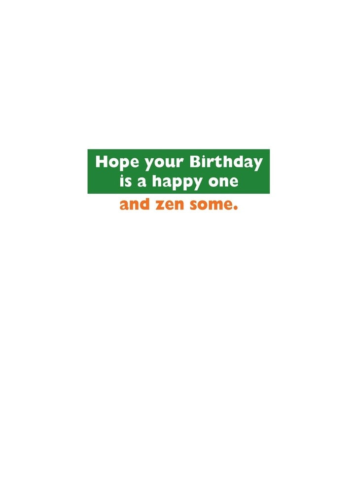 SA7066 Birthday Card