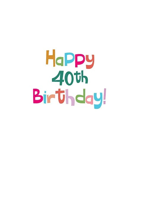 SA7124 Birthday Card SA7124 Birthday Card