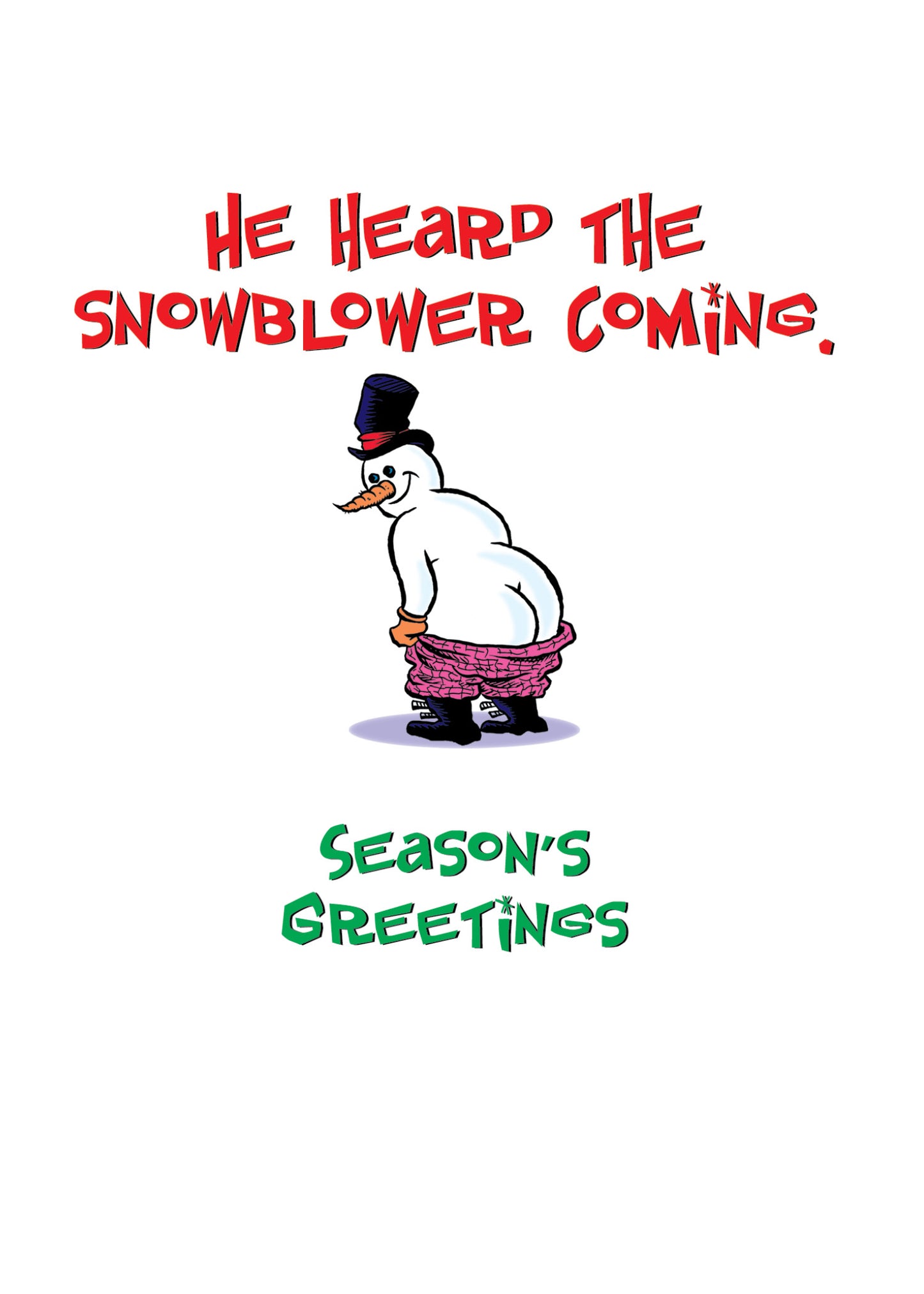 SAH6634 Holiday Card