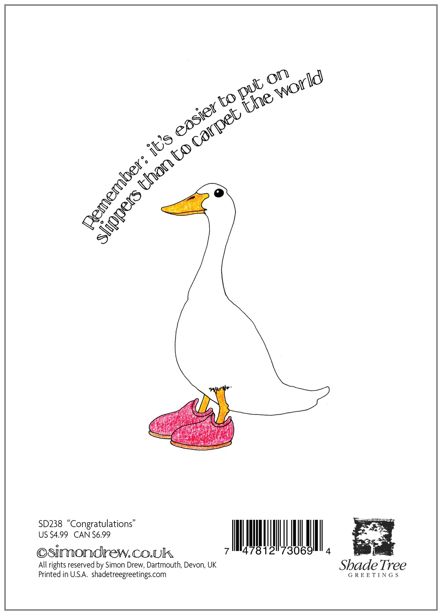 SD238 Congratulations Card