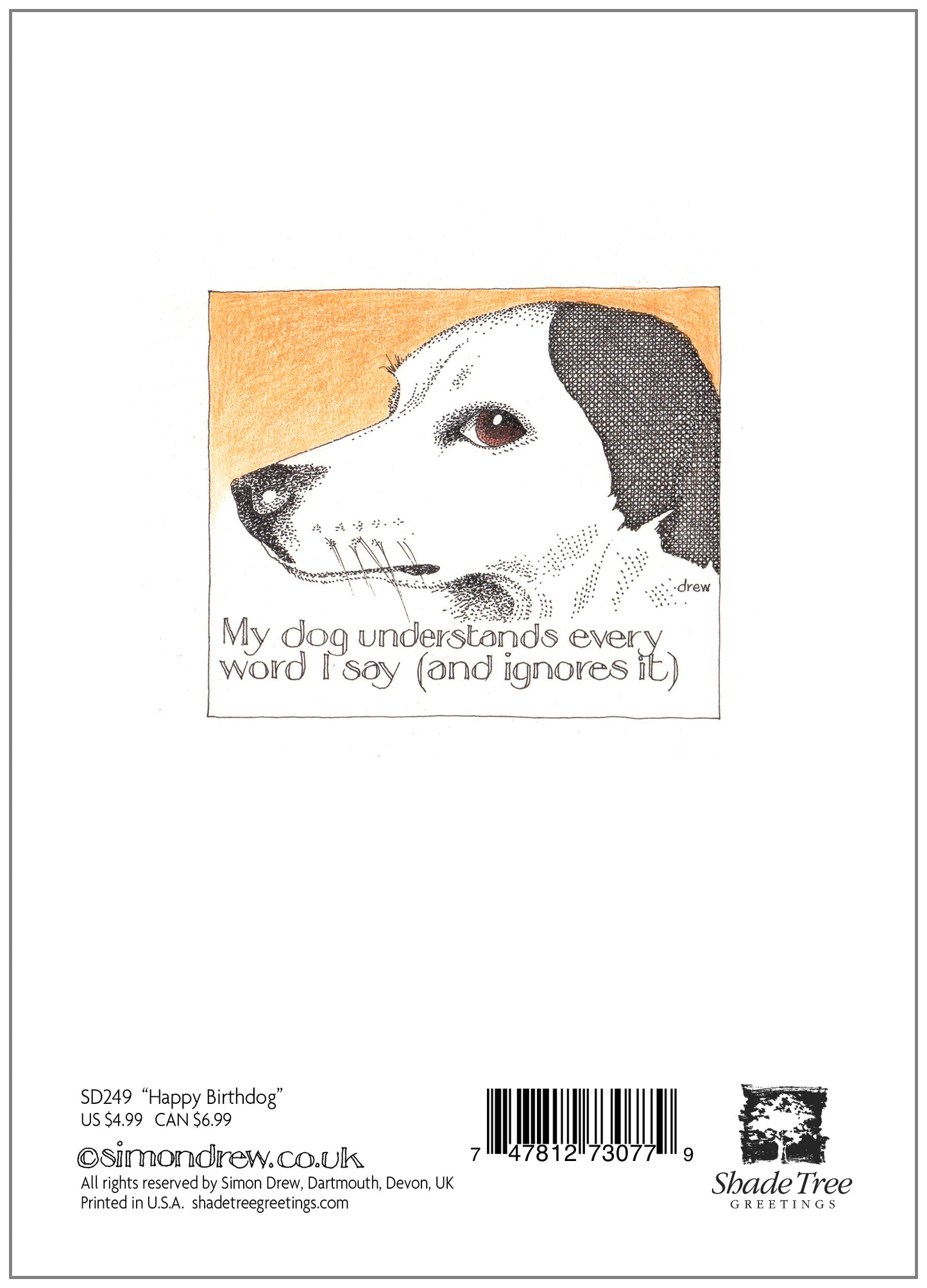 SD249 Birthday Card