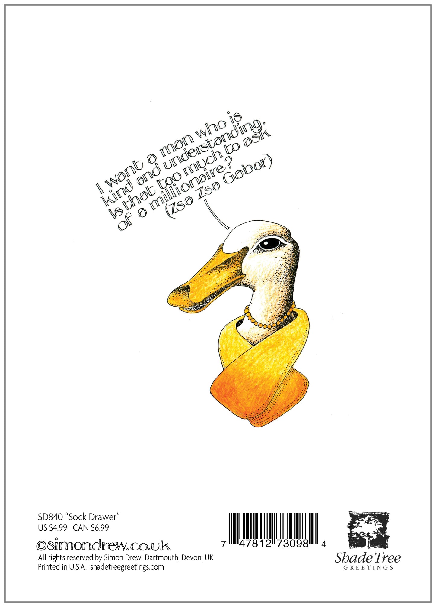 SD840 All Occasion Card