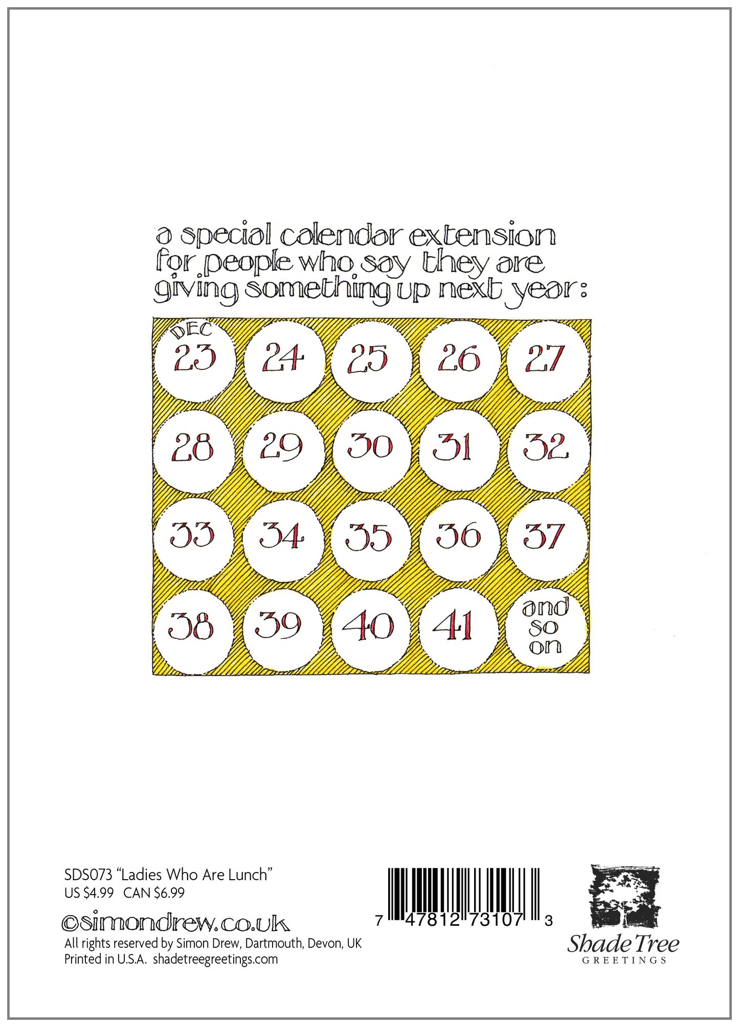 SDS073 Christmas Card