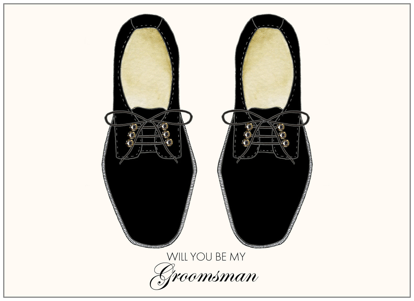 SEH AO367 Groomsman Card