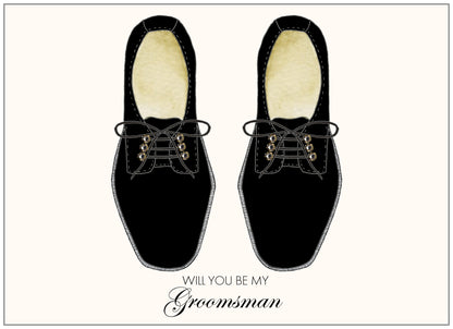 SEH AO367 Groomsman Card