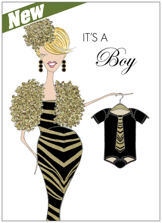 SEH AO372 - Zebra Boy Mom