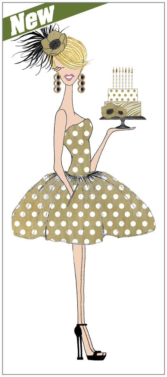SEH AO693 - PolkaDot Birthday Gal