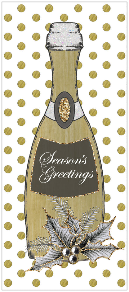 SEH AO704 - Holiday Bottle Holly