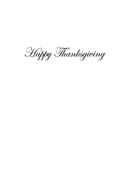 SEH AO733 Thanksgiving Card