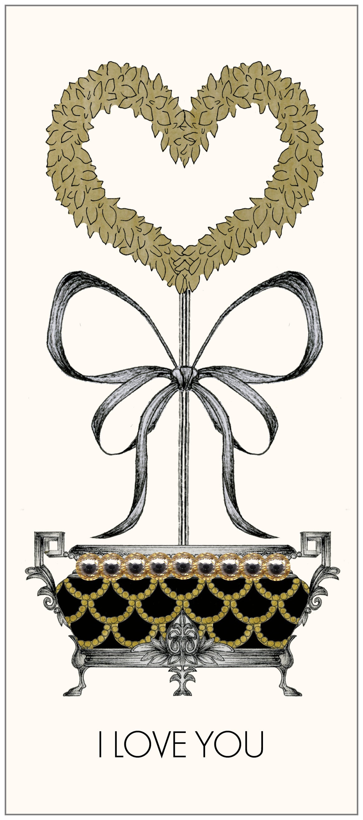 SEH AO744  Valentine's Day / Love / Anniversary Card