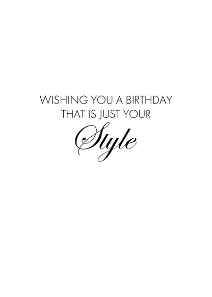 SEH CCC157 Birthday Card