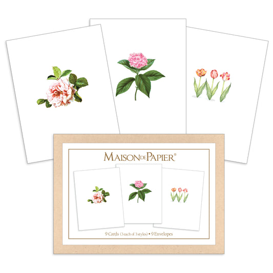 Flowers Boxed Note Cards