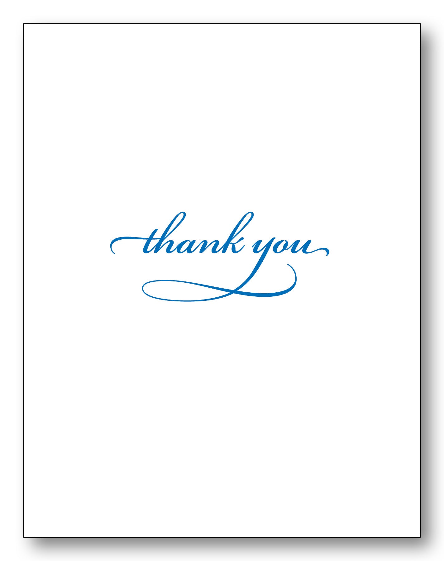 Thank You Boxed Note Cards