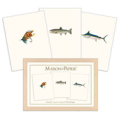 Fishing Boxed Note Cards