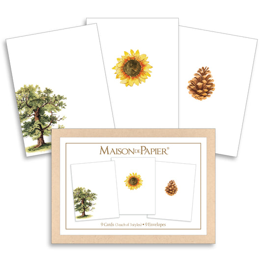 Nature Boxed Note Cards