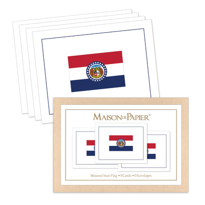 Missouri Flag Boxed Note Cards