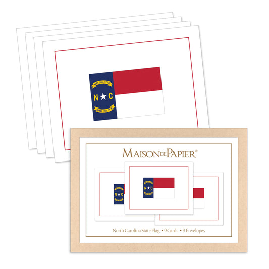 North Carolina Flag Boxed Note Cards