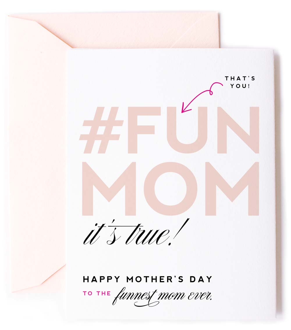 #FunMom - Mother's Day Greeting Card