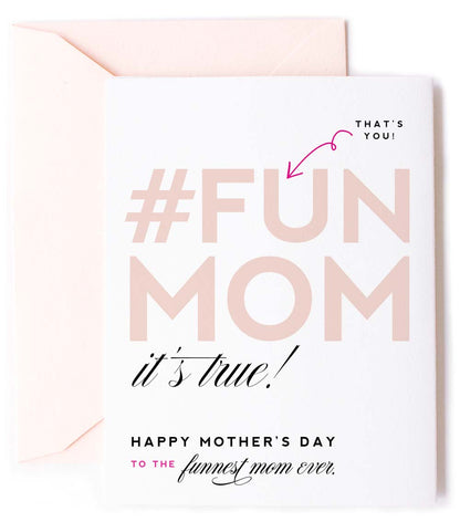 #FunMom - Mother's Day Greeting Card