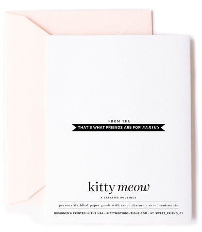 KMB197 Friendship Card