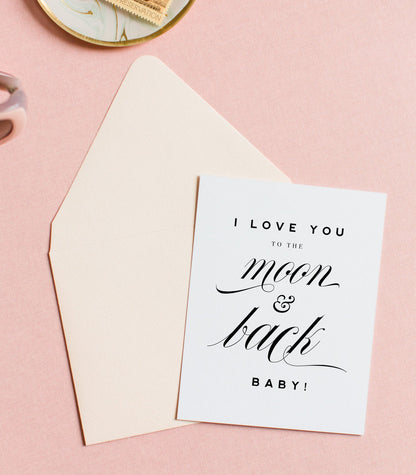 Love you to the Moon & Back Greeting Card