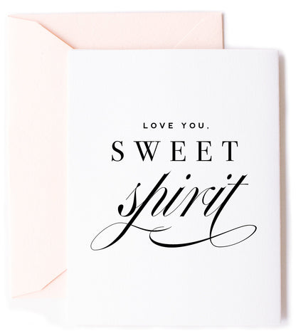 Sweet Spirit, Love Greeting Card