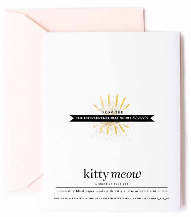 Confetti Cannons, New Customer Celebration Greeting Card